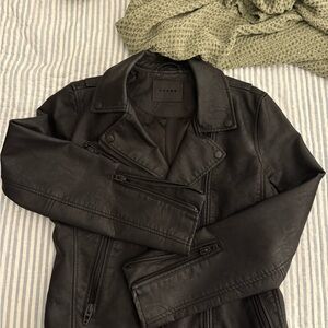 Blank NYC Black Leather Jacket